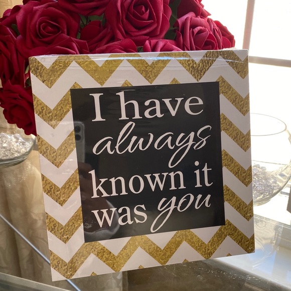 Word Block Accent Decor - Picture 5 of 5